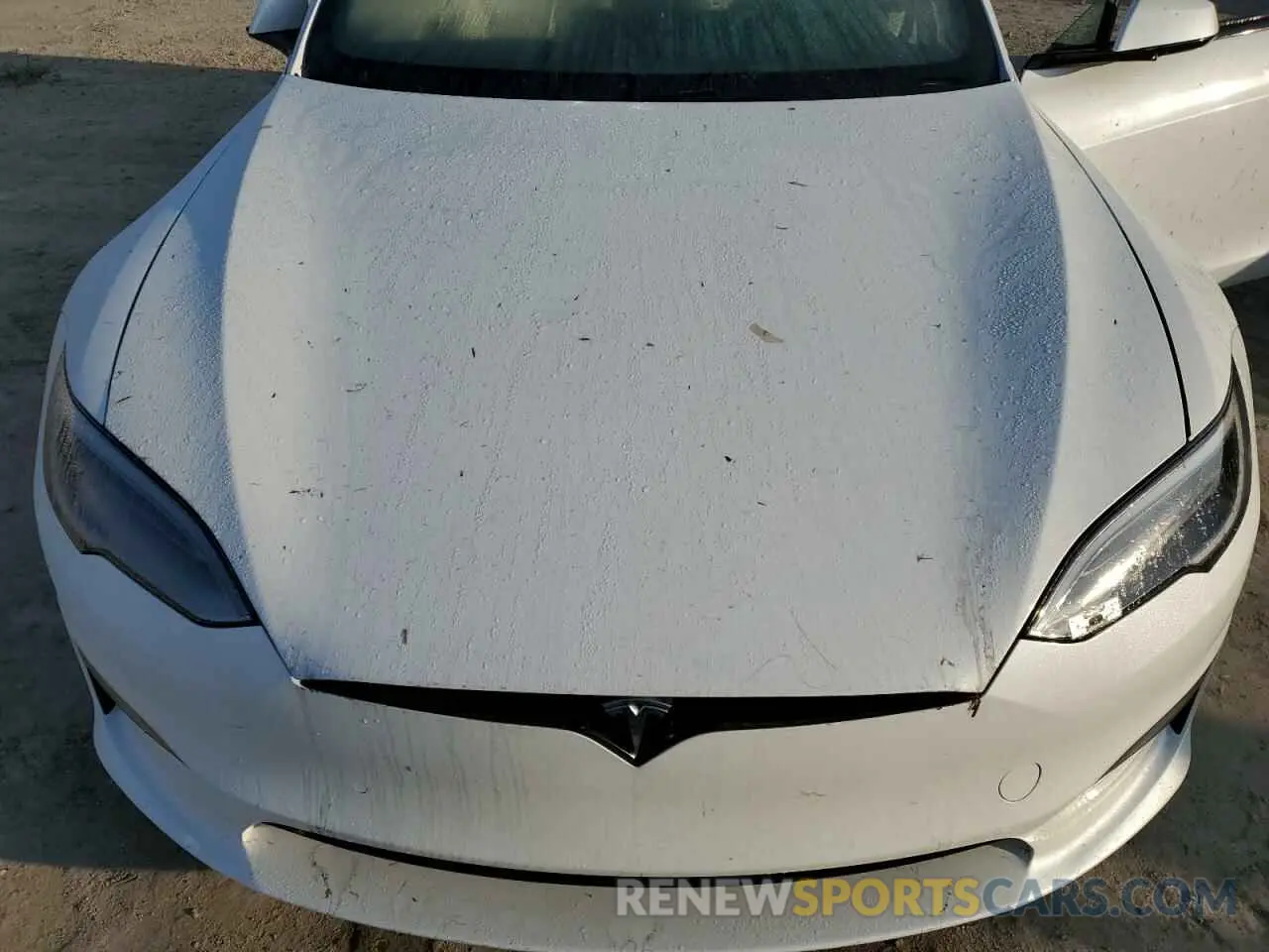 11 fotografías del automóvil dañado 5YJSA1E59MF452102 TESLA MODEL S 2021