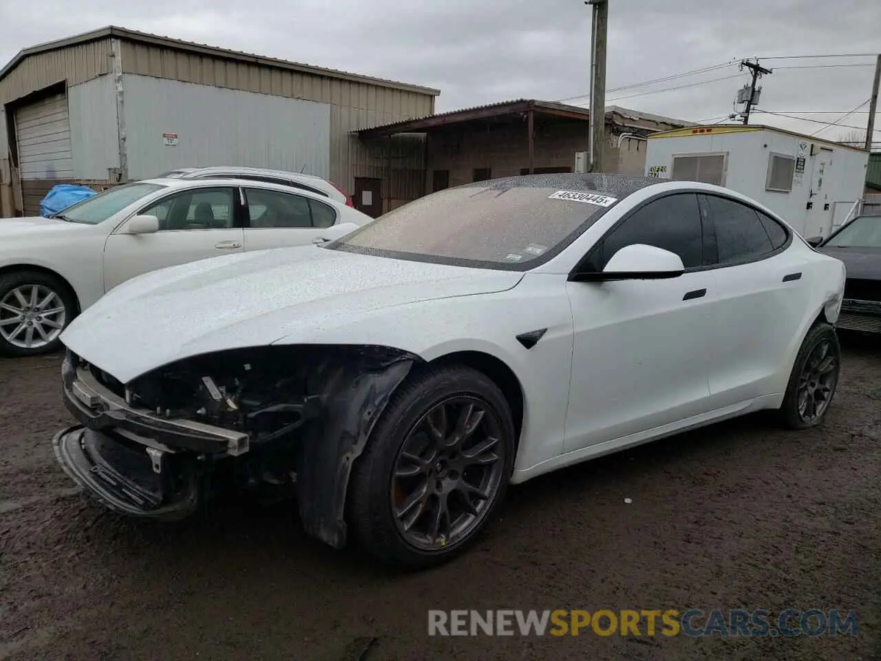 1 fotografías del automóvil dañado 5YJSA1E60MF442924 TESLA MODEL S 2021