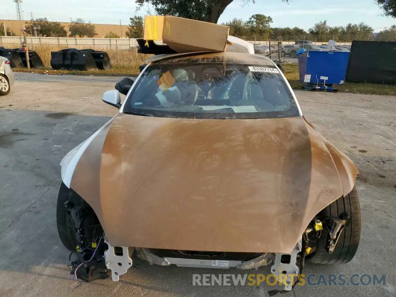 5 fotografías del automóvil dañado 5YJSA1E62MF434808 TESLA MODEL S 2021