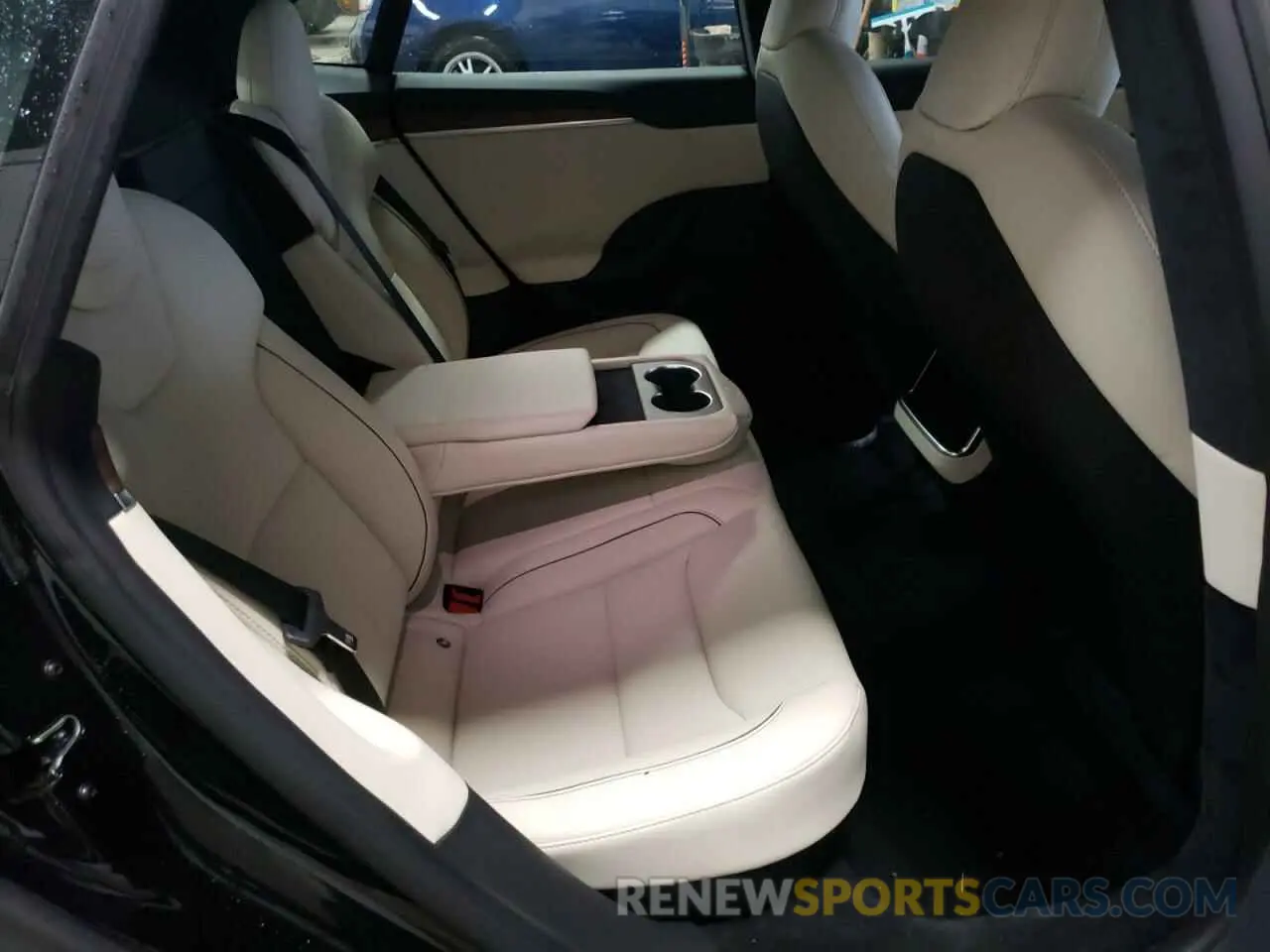 6 fotografías del automóvil dañado 5YJSA1E63MF432050 TESLA MODEL S 2021