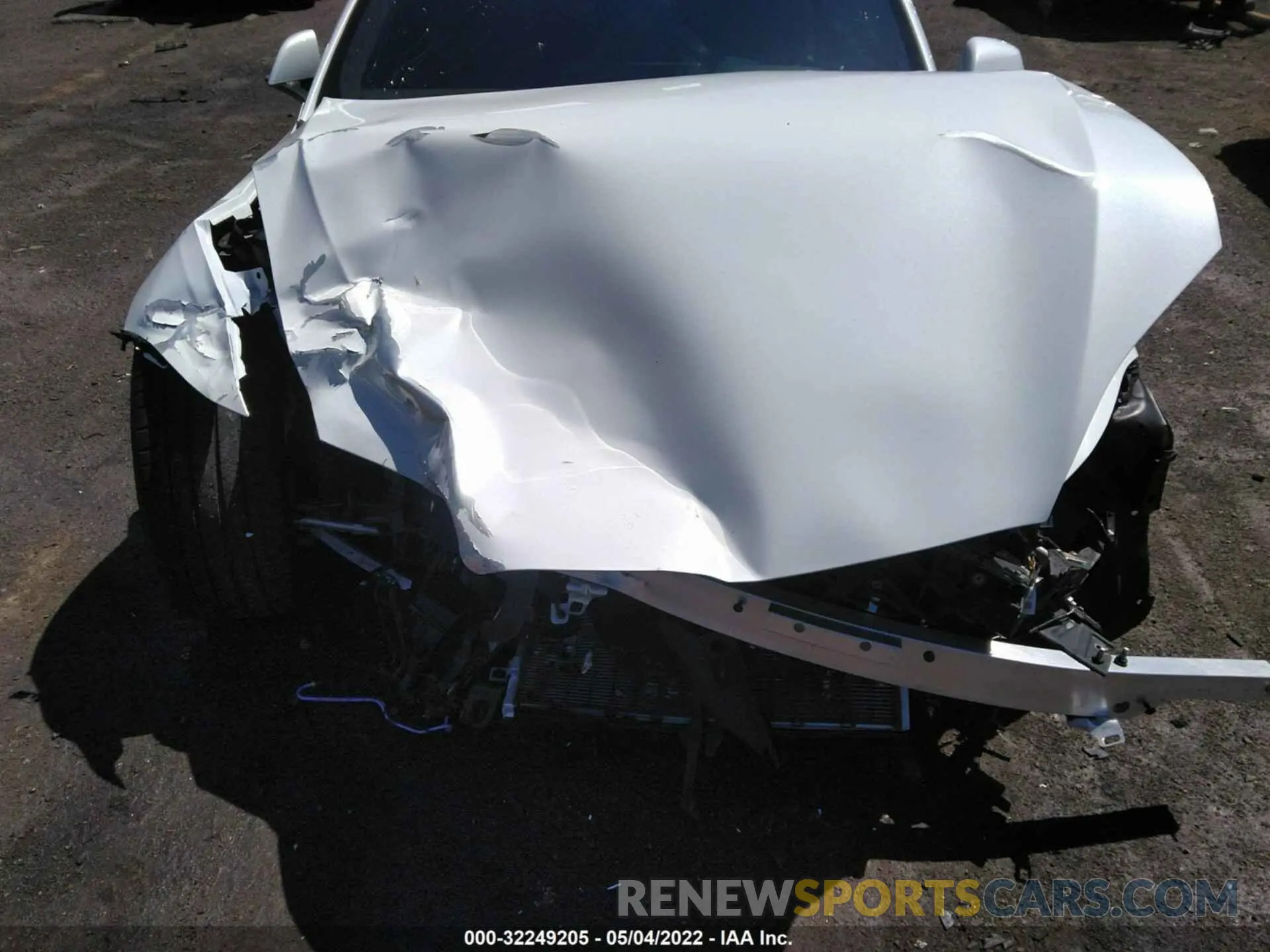 6 fotografías del automóvil dañado 5YJSA1E63MF454419 TESLA MODEL S 2021