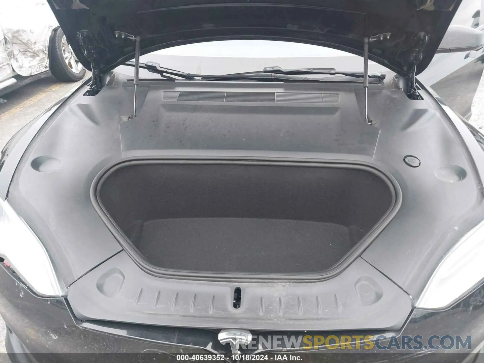10 fotografías del automóvil dañado 5YJSA1E64MF441095 TESLA MODEL S 2021