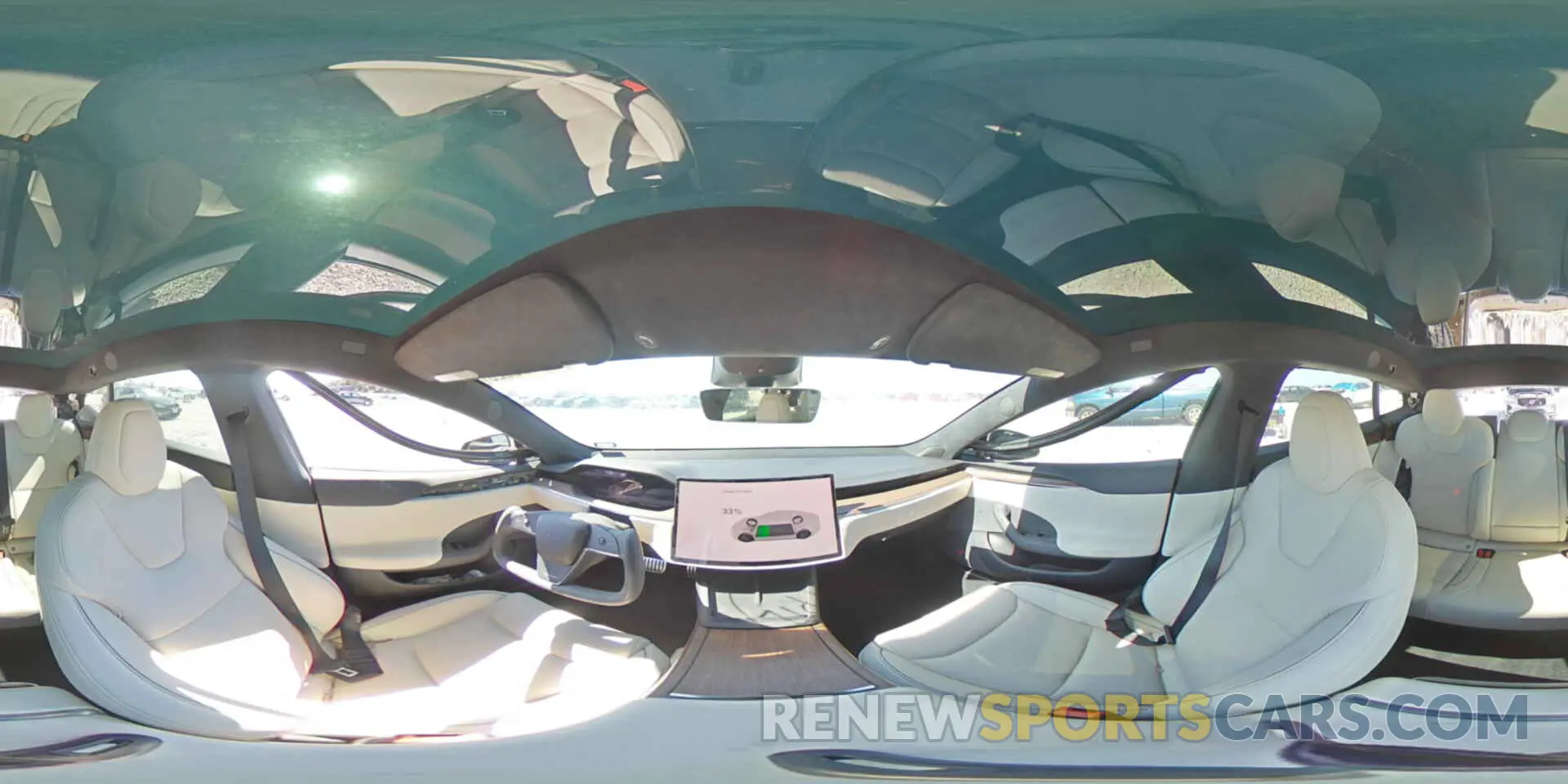 12 fotografías del automóvil dañado 5YJSA1E64MF451576 TESLA MODEL S 2021