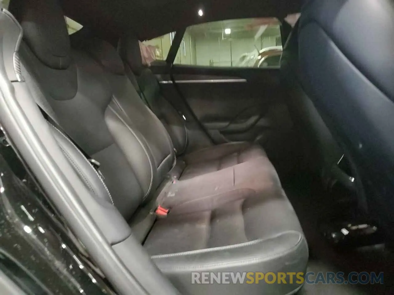 10 fotografías del automóvil dañado 5YJSA1E64MF454817 TESLA MODEL S 2021