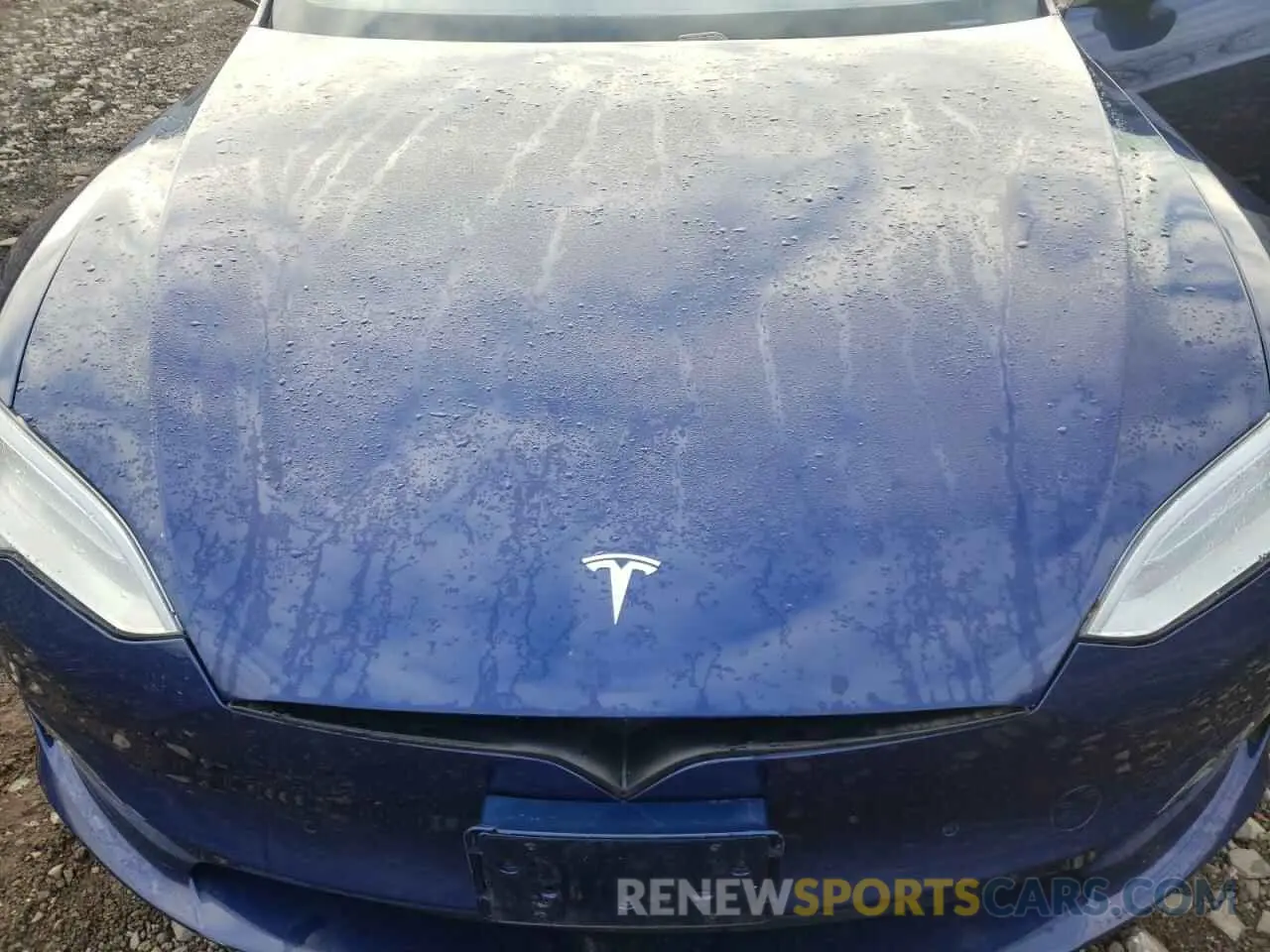 11 fotografías del automóvil dañado 5YJSA1E65MF439274 TESLA MODEL S 2021