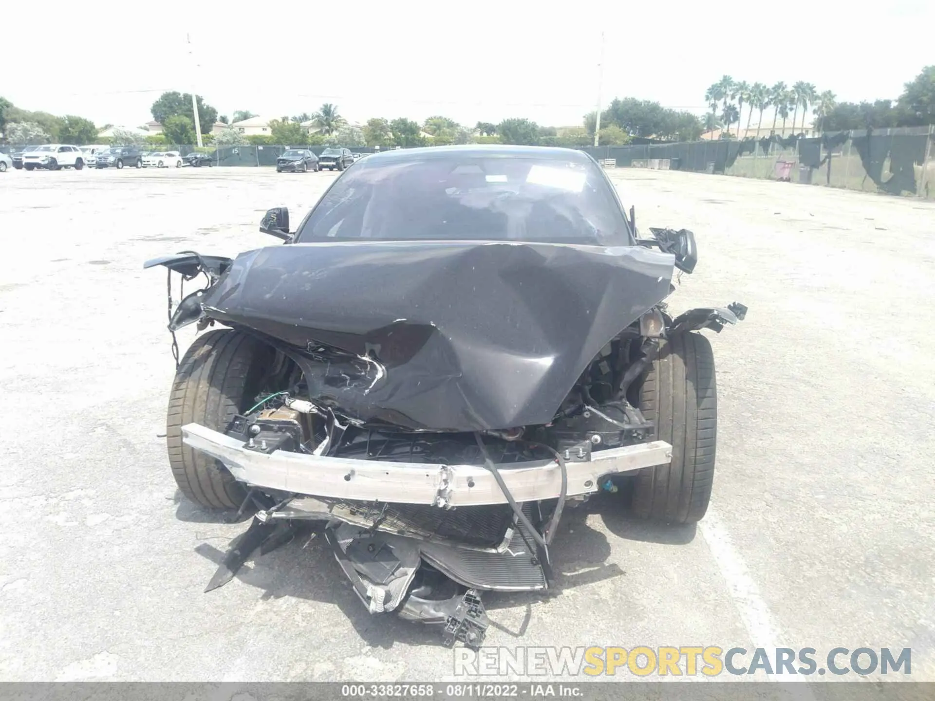 6 fotografías del automóvil dañado 5YJSA1E66MF431443 TESLA MODEL S 2021