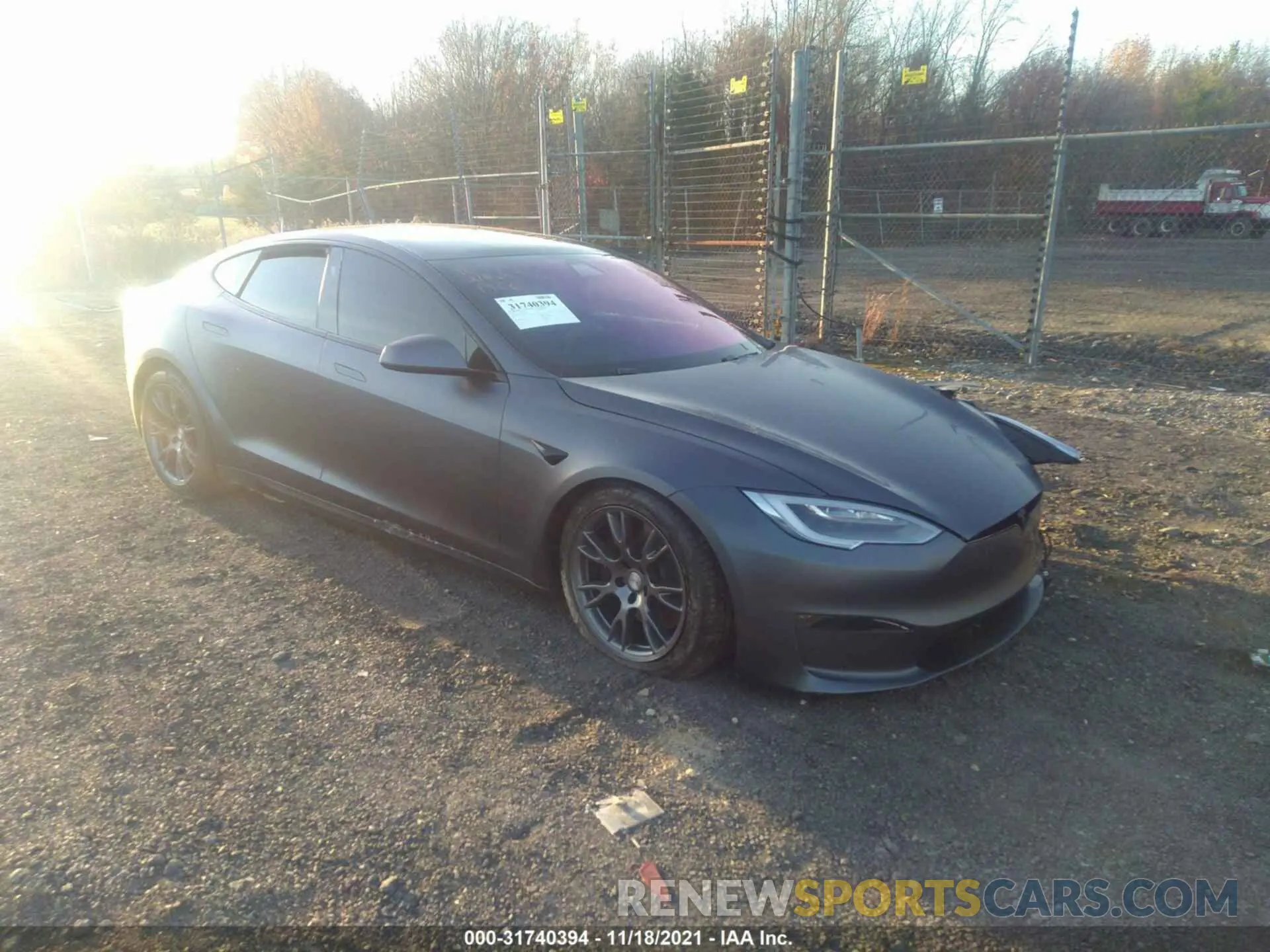 1 fotografías del automóvil dañado 5YJSA1E66MF441213 TESLA MODEL S 2021