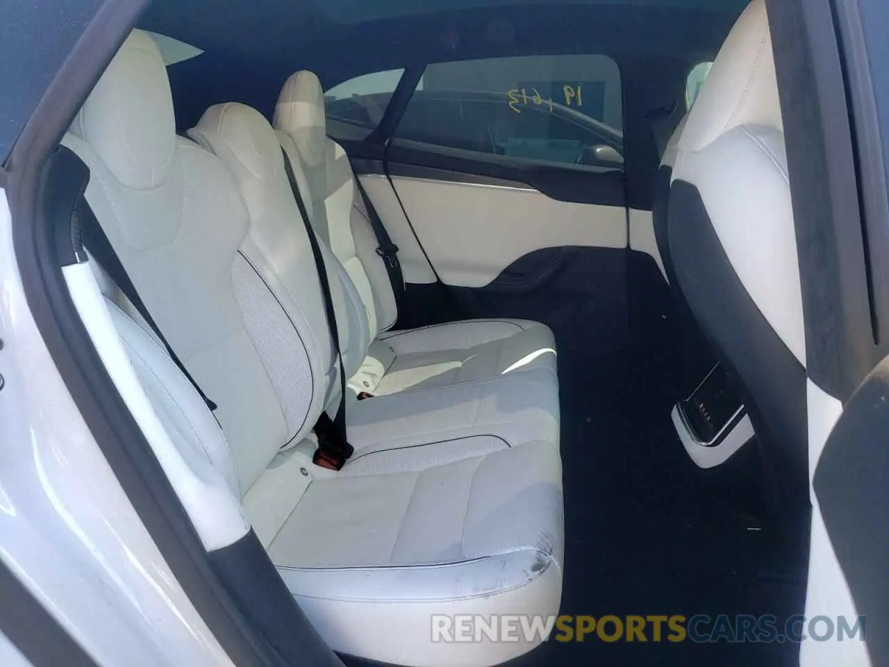 6 fotografías del automóvil dañado 5YJSA1E69MF446938 TESLA MODEL S 2021