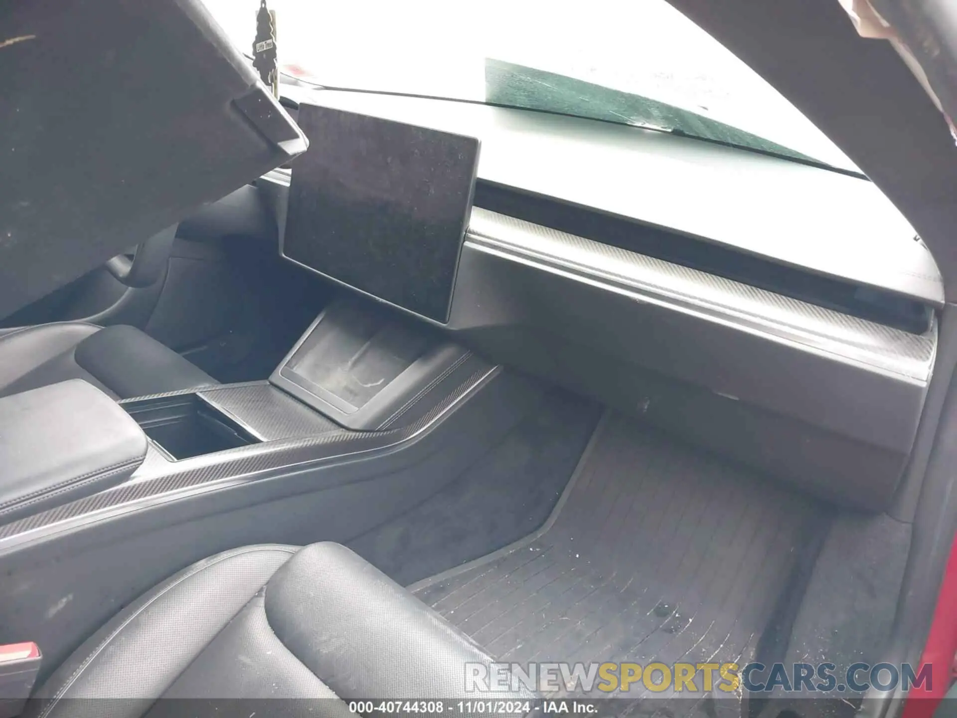 5 fotografías del automóvil dañado 5YJSA1E6XMF451632 TESLA MODEL S 2021