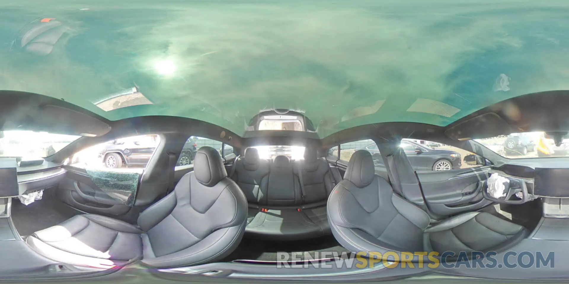 15 fotografías del automóvil dañado 5YJSA1E6XMF456295 TESLA MODEL S 2021