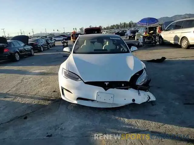 10 fotografías del automóvil dañado 5YJSA1E50NF467489 TESLA MODEL S 2022