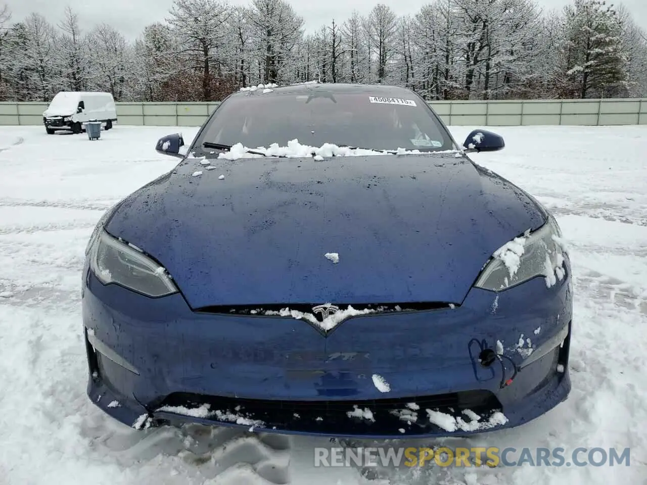 5 fotografías del automóvil dañado 5YJSA1E50NF493767 TESLA MODEL S 2022