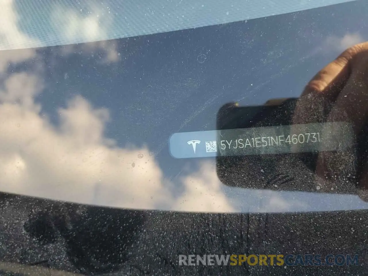 12 fotografías del automóvil dañado 5YJSA1E51NF460731 TESLA MODEL S 2022