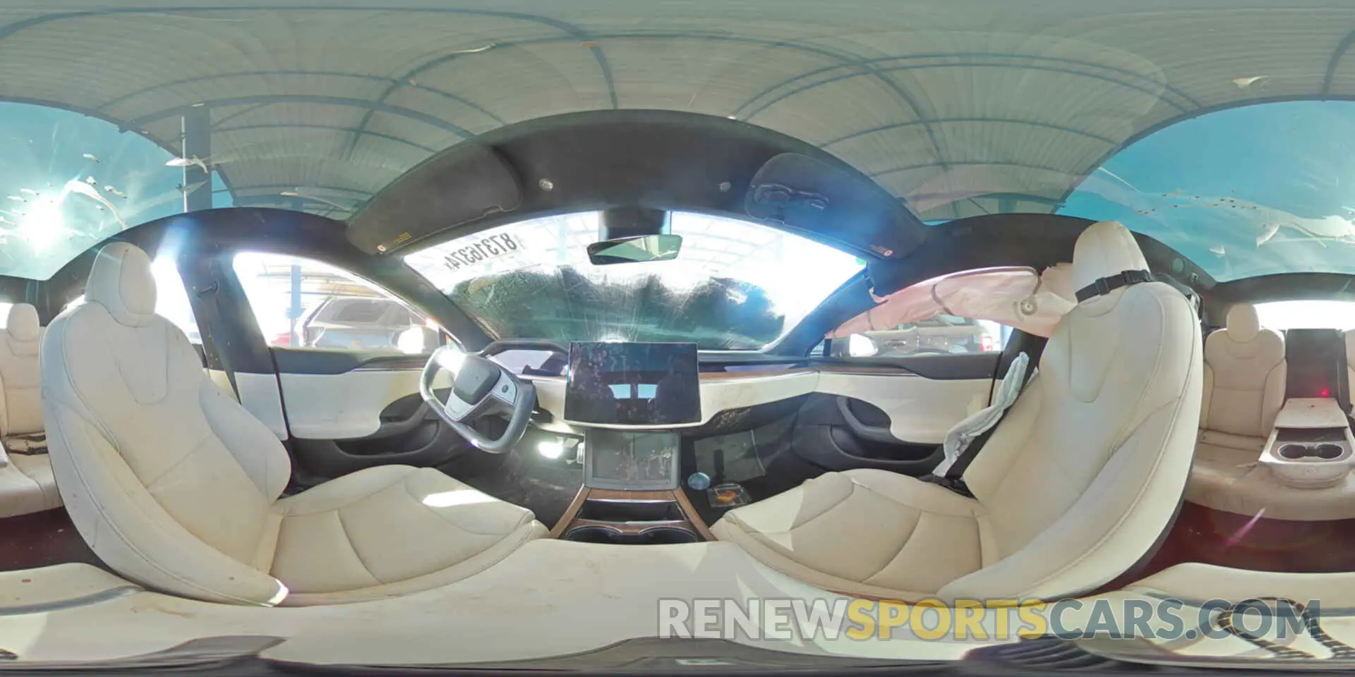 12 fotografías del automóvil dañado 5YJSA1E51NF474743 TESLA MODEL S 2022