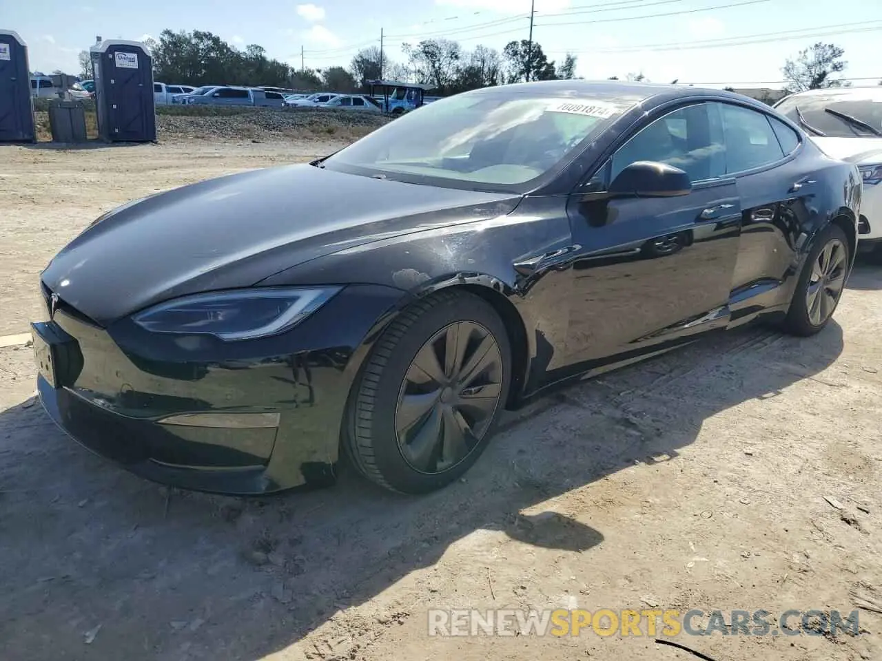 1 fotografías del automóvil dañado 5YJSA1E51NF487329 TESLA MODEL S 2022