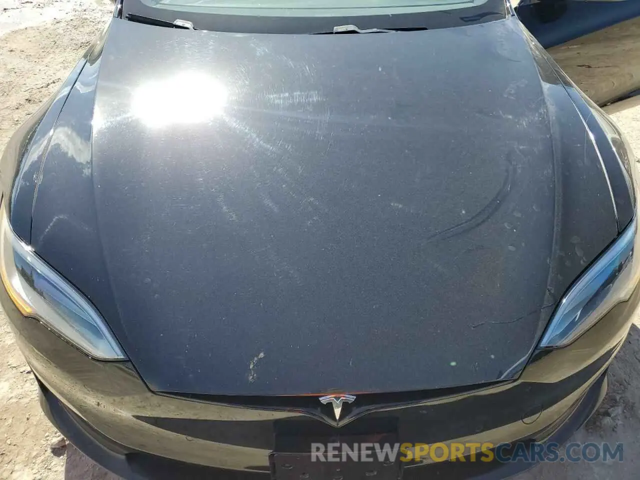 11 fotografías del automóvil dañado 5YJSA1E51NF487329 TESLA MODEL S 2022