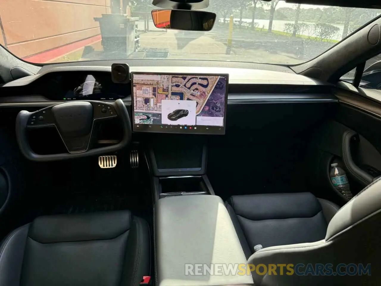 9 fotografías del automóvil dañado 5YJSA1E52NF478767 TESLA MODEL S 2022