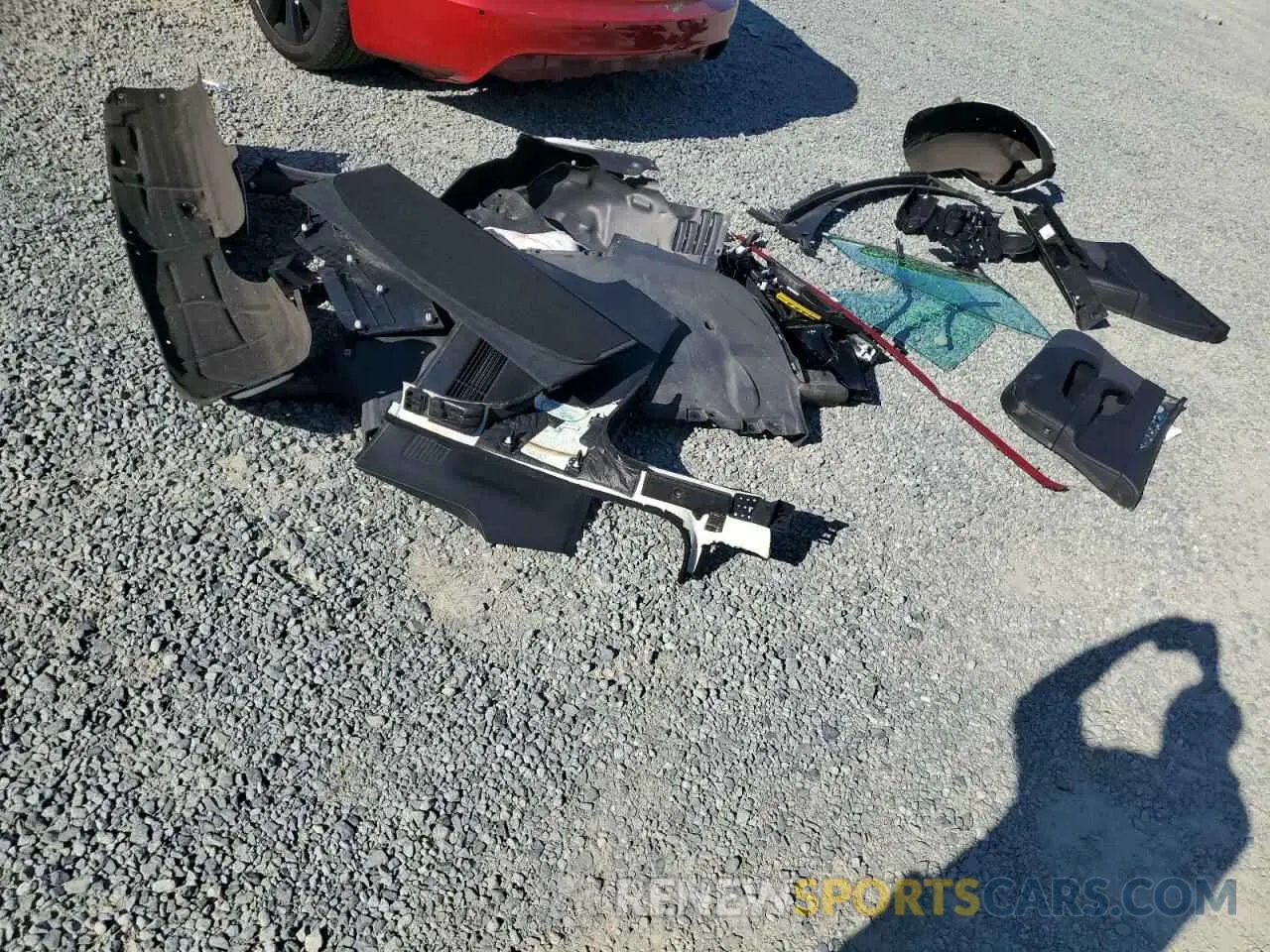 12 fotografías del automóvil dañado 5YJSA1E52NF493799 TESLA MODEL S 2022