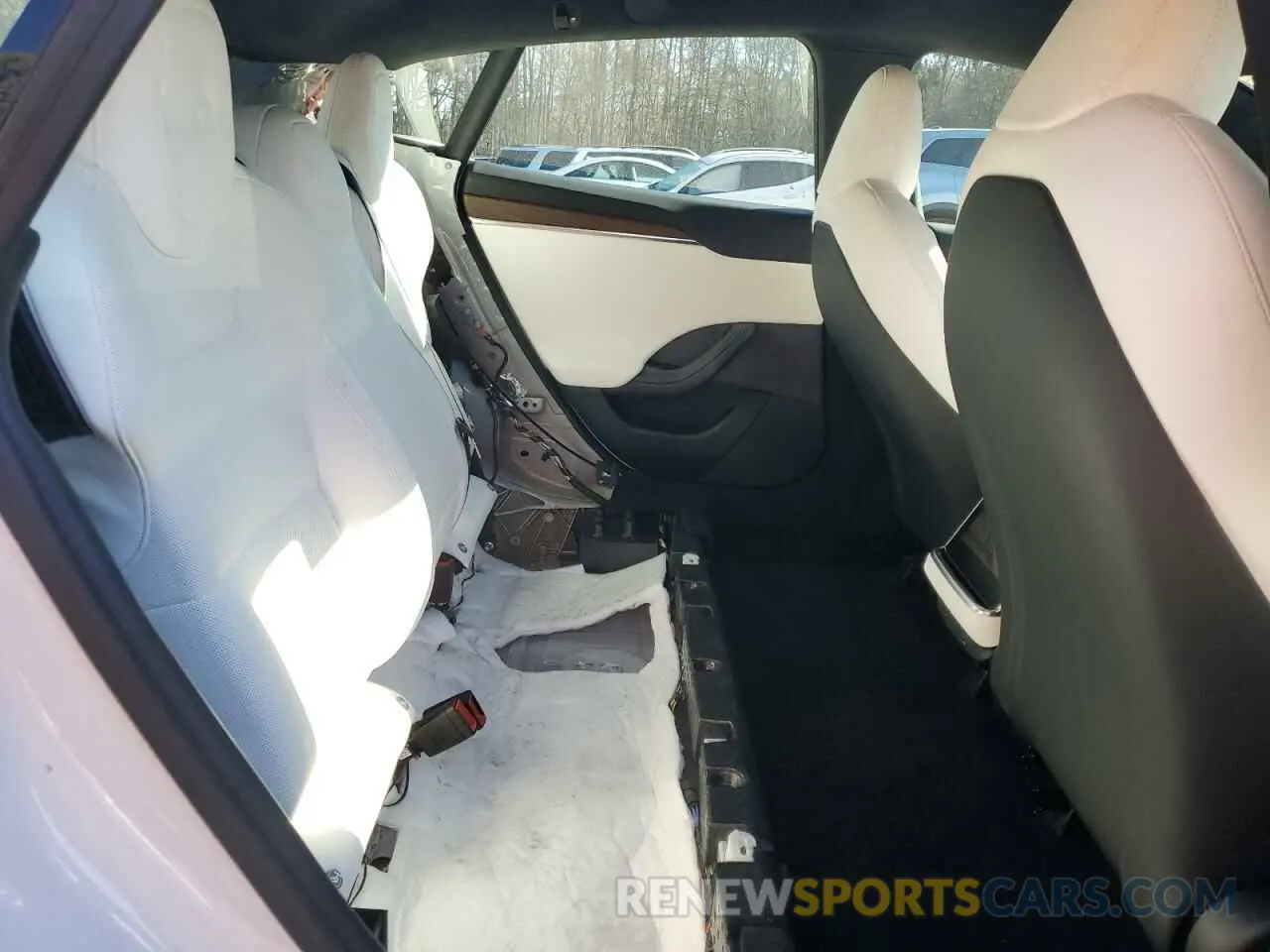 10 fotografías del automóvil dañado 5YJSA1E53NF478809 TESLA MODEL S 2022