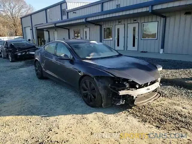 11 fotografías del automóvil dañado 5YJSA1E54NF479385 TESLA MODEL S 2022