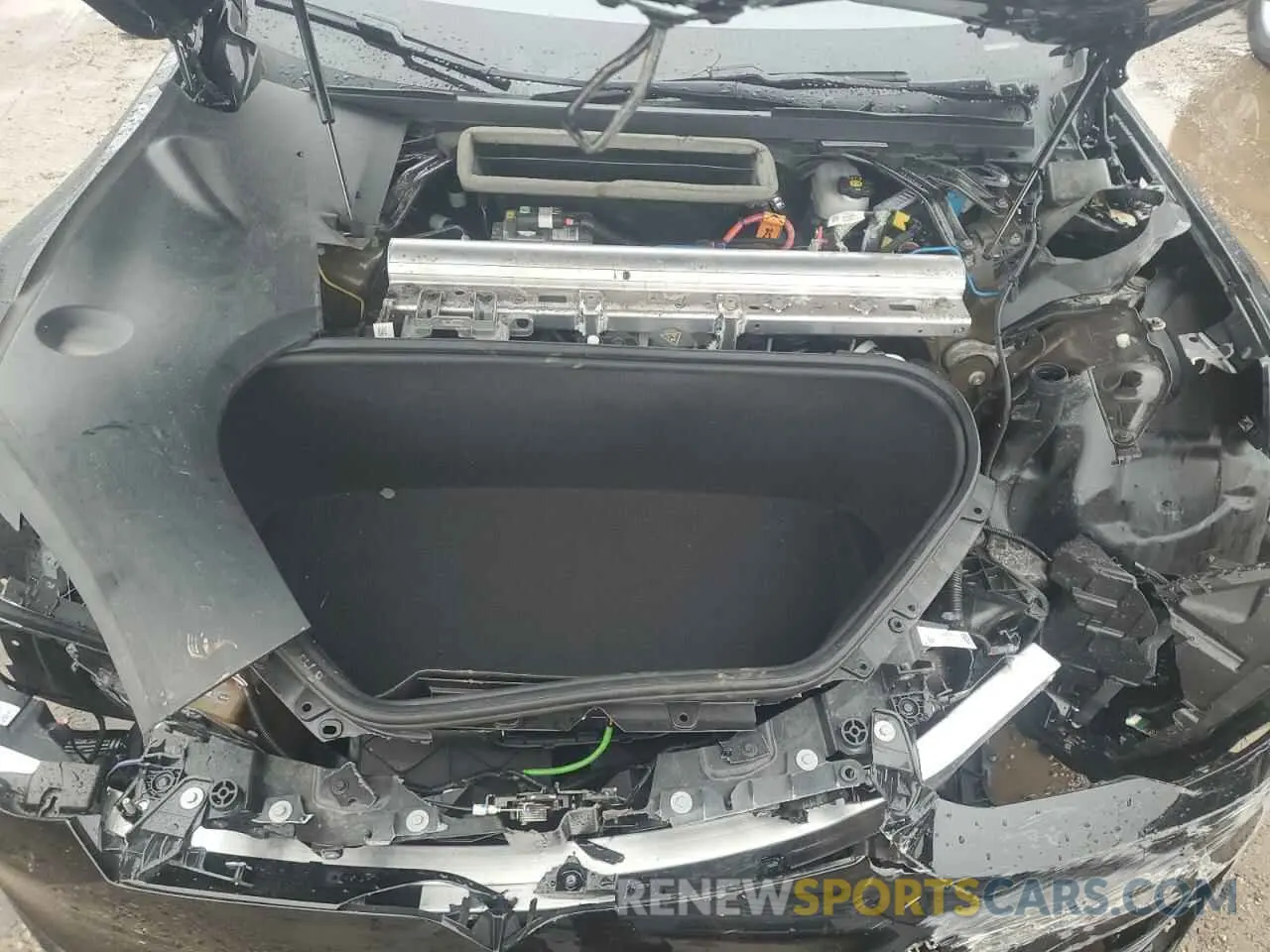 11 fotografías del automóvil dañado 5YJSA1E54NF488362 TESLA MODEL S 2022
