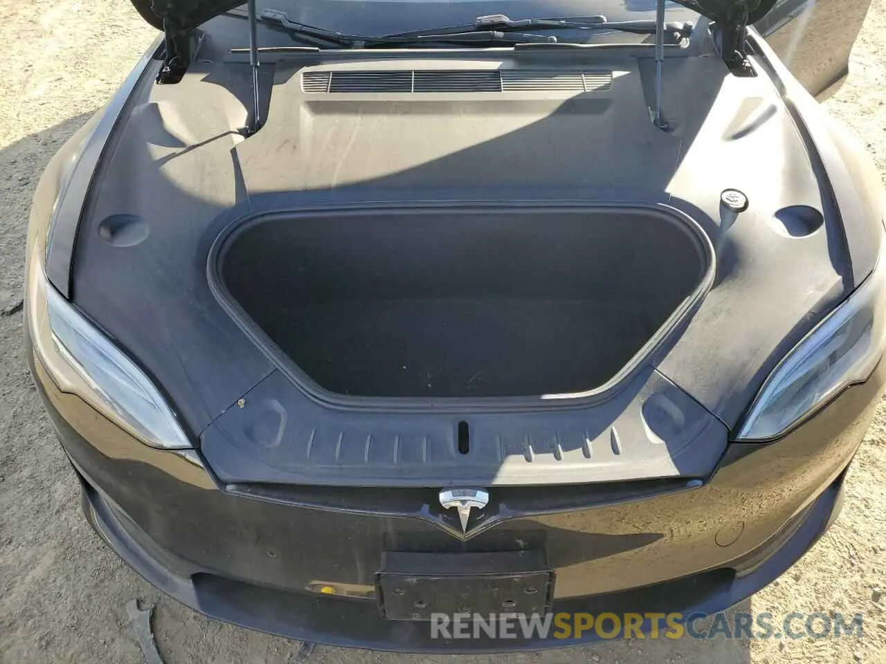 12 fotografías del automóvil dañado 5YJSA1E54NF492329 TESLA MODEL S 2022