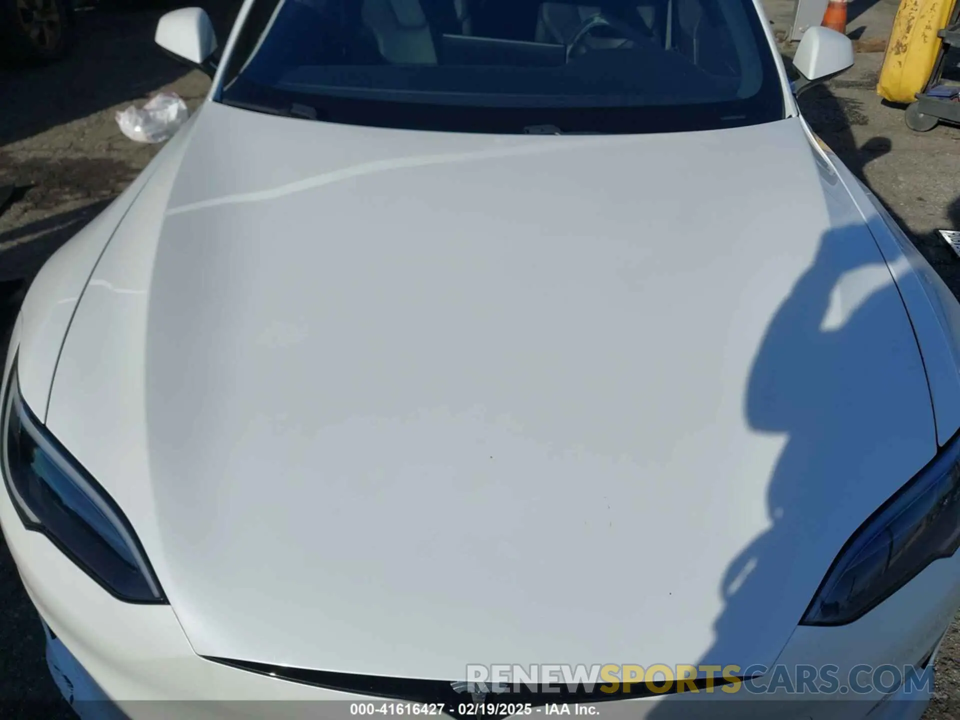10 fotografías del automóvil dañado 5YJSA1E56NF493062 TESLA MODEL S 2022