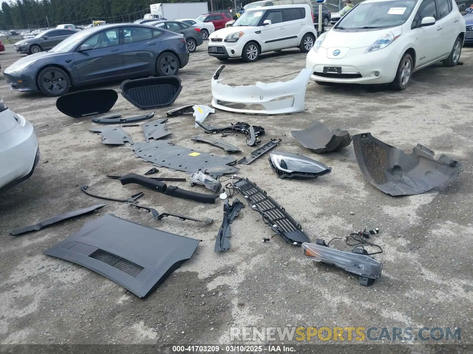 12 fotografías del automóvil dañado 5YJSA1E57NF473970 TESLA MODEL S 2022