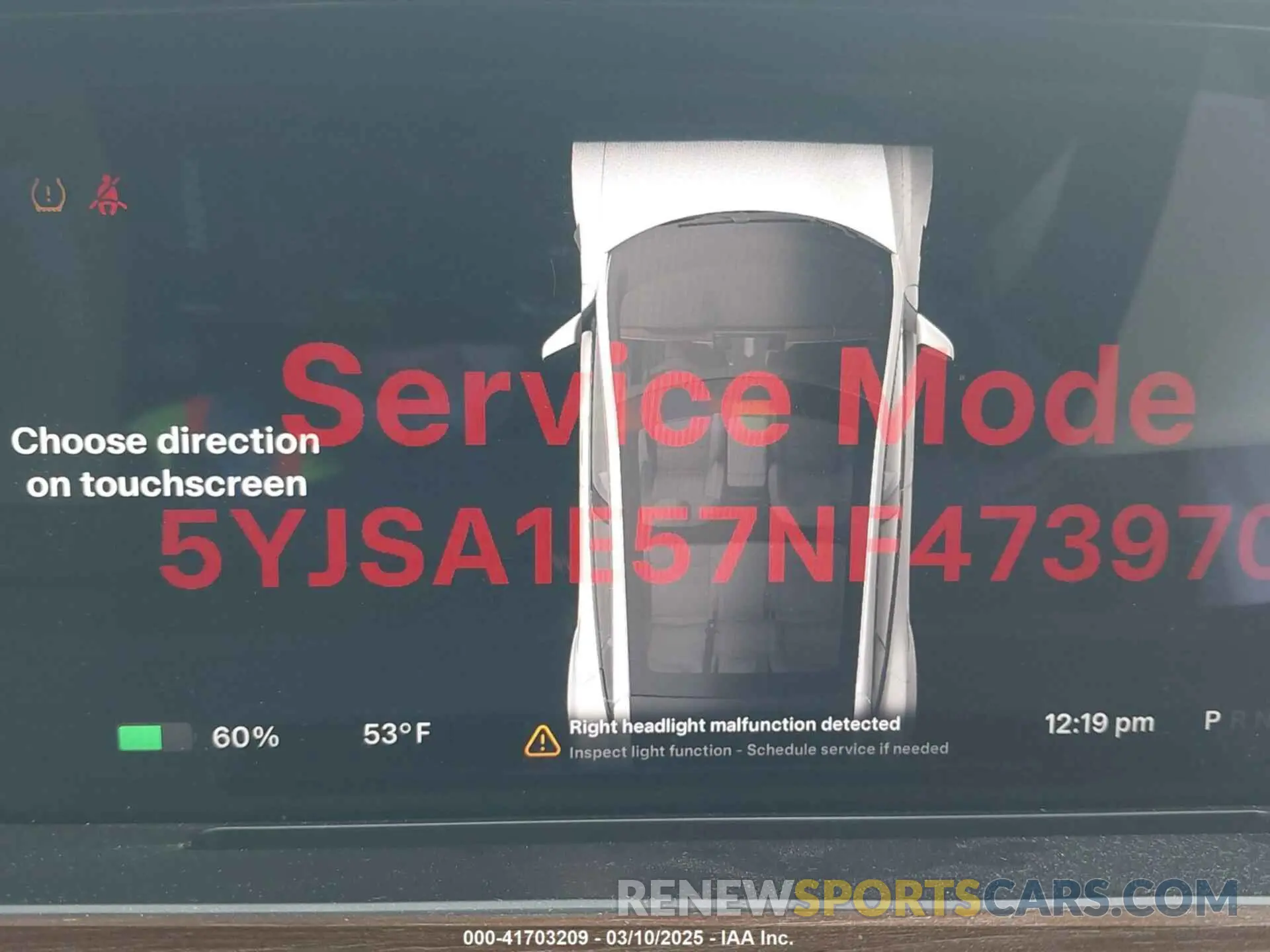 18 fotografías del automóvil dañado 5YJSA1E57NF473970 TESLA MODEL S 2022