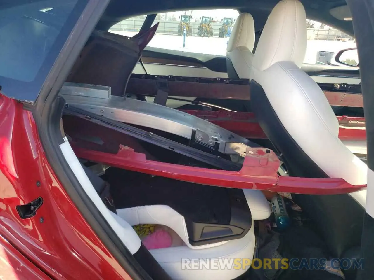 10 fotografías del automóvil dañado 5YJSA1E57NF488727 TESLA MODEL S 2022