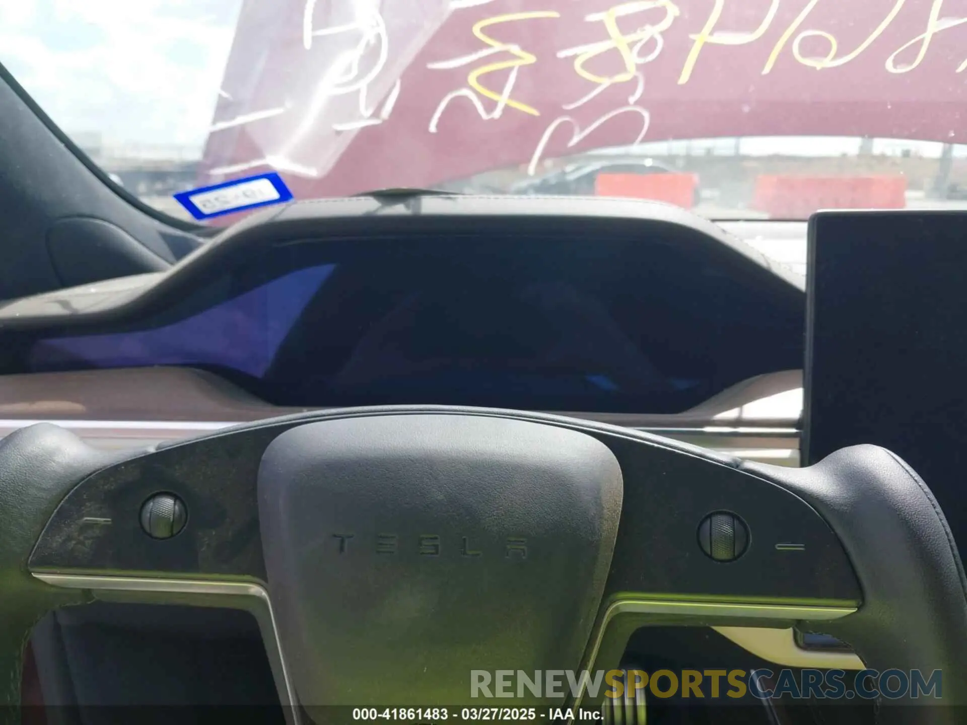 14 fotografías del automóvil dañado 5YJSA1E58NF463643 TESLA MODEL S 2022