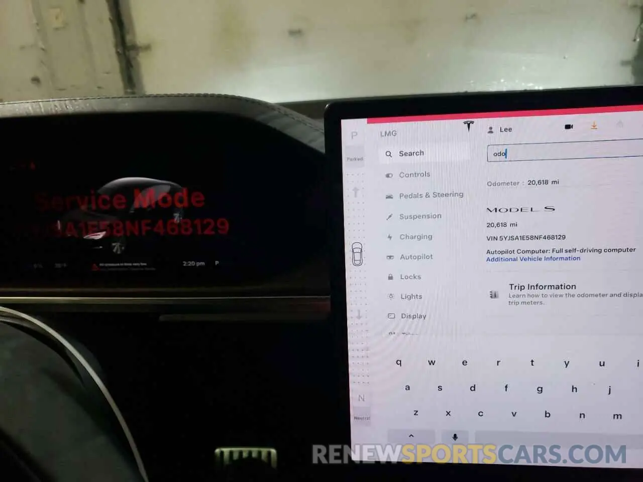 9 fotografías del automóvil dañado 5YJSA1E58NF468129 TESLA MODEL S 2022