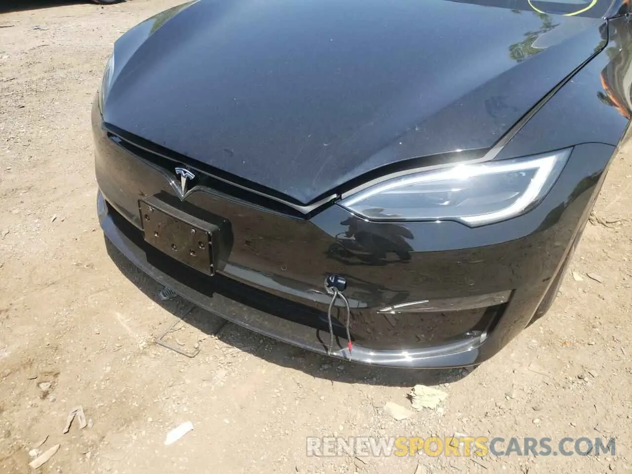 9 fotografías del automóvil dañado 5YJSA1E58NF476733 TESLA MODEL S 2022
