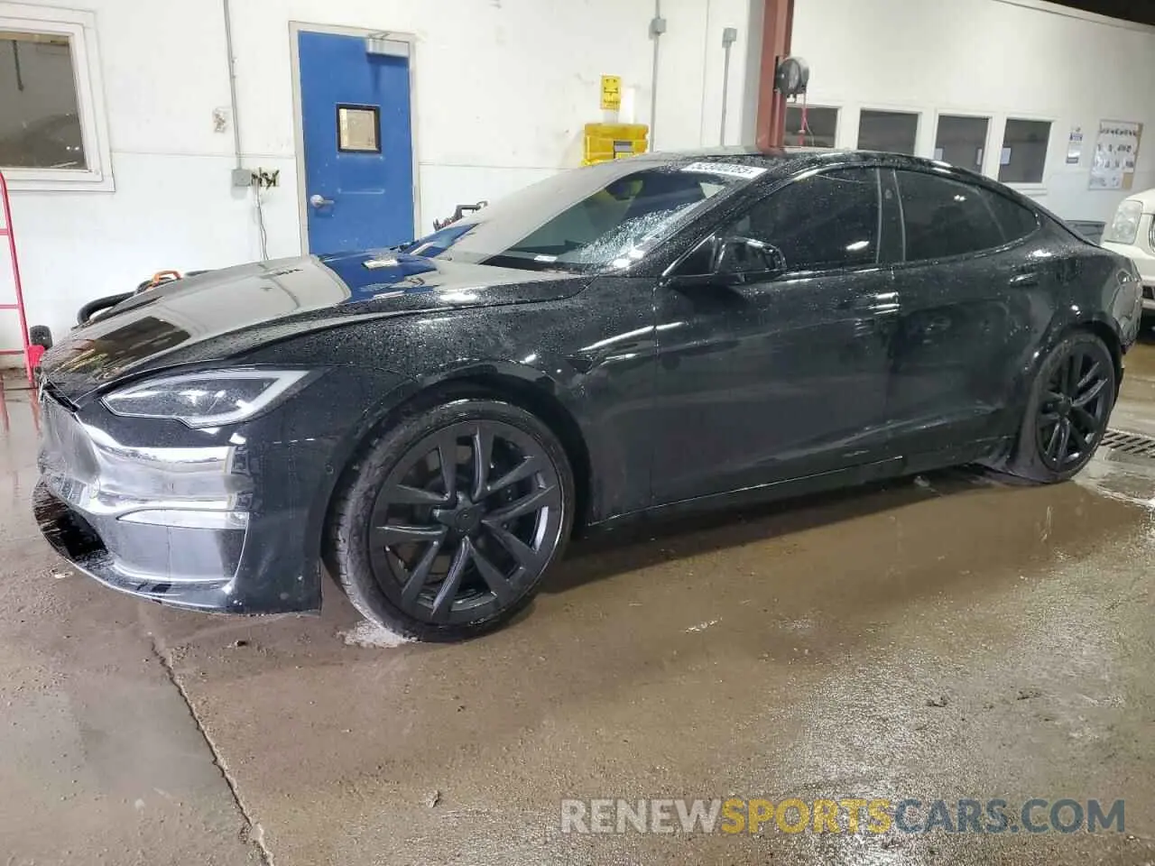 1 fotografías del automóvil dañado 5YJSA1E58NF478370 TESLA MODEL S 2022