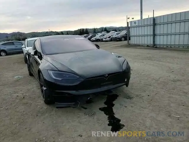 11 fotografías del automóvil dañado 5YJSA1E58NF487215 TESLA MODEL S 2022