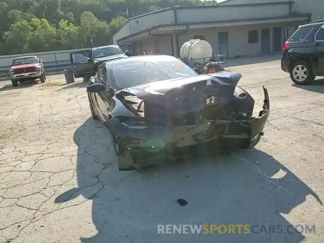 13 fotografías del automóvil dañado 5YJSA1E58NF492849 TESLA MODEL S 2022
