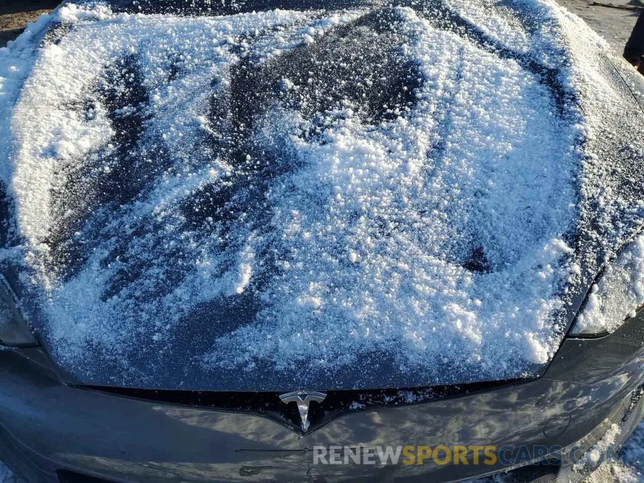 11 fotografías del automóvil dañado 5YJSA1E59NF486526 TESLA MODEL S 2022