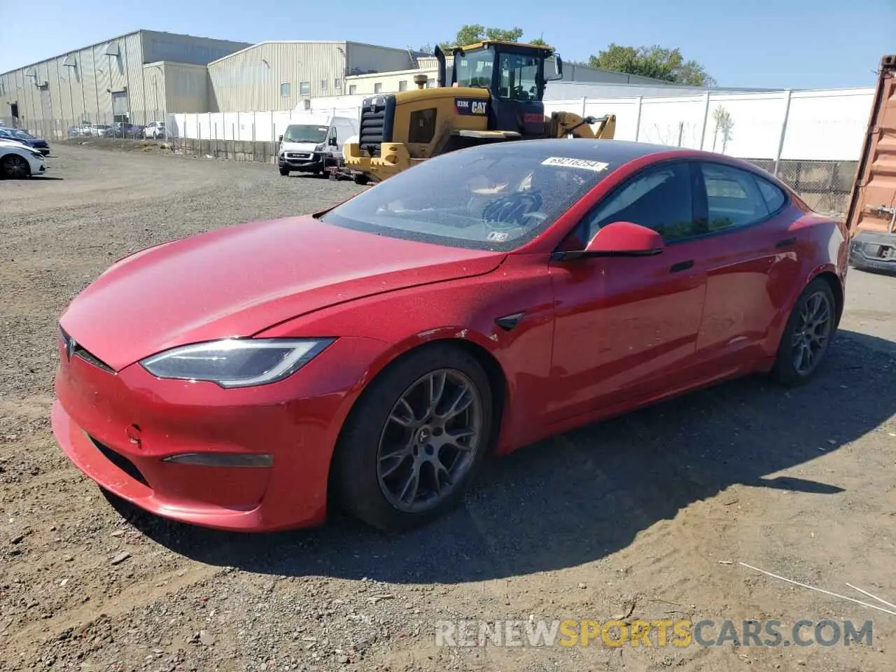 1 fotografías del automóvil dañado 5YJSA1E5XNF476118 TESLA MODEL S 2022