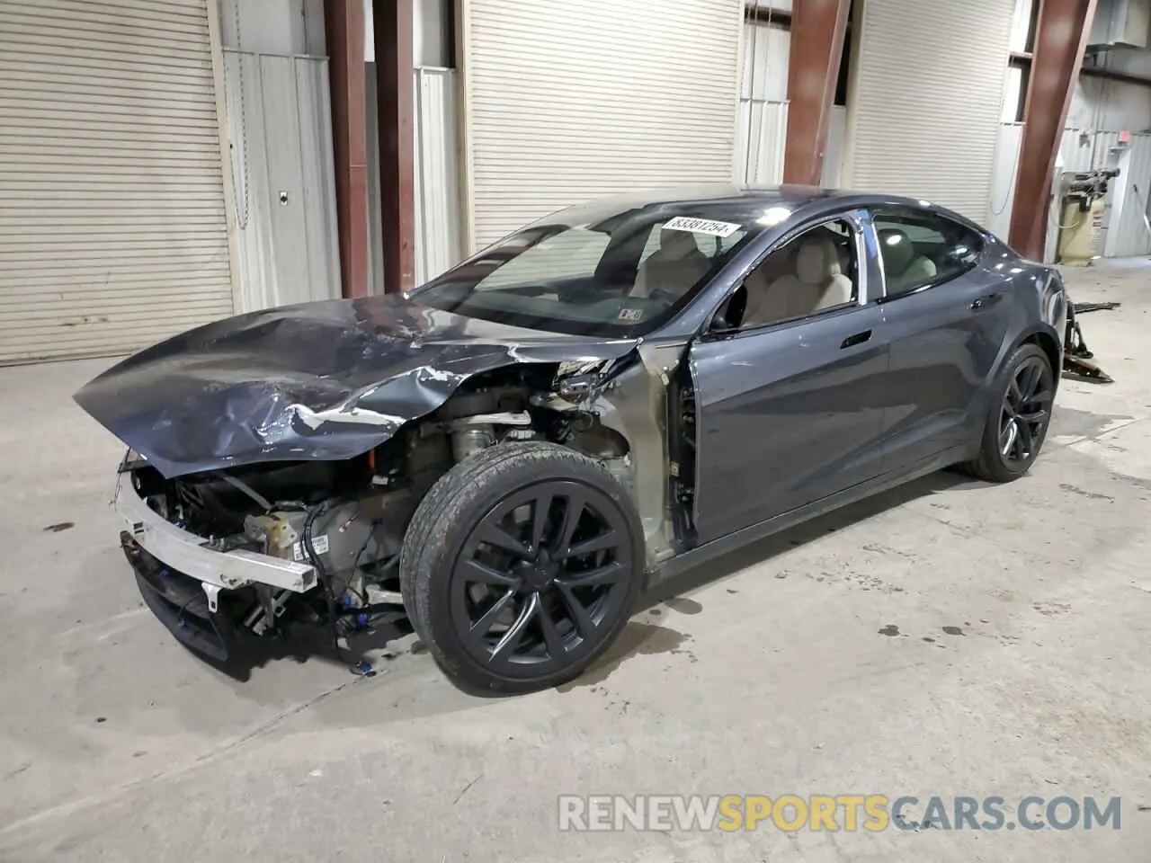 1 fotografías del automóvil dañado 5YJSA1E5XNF491752 TESLA MODEL S 2022