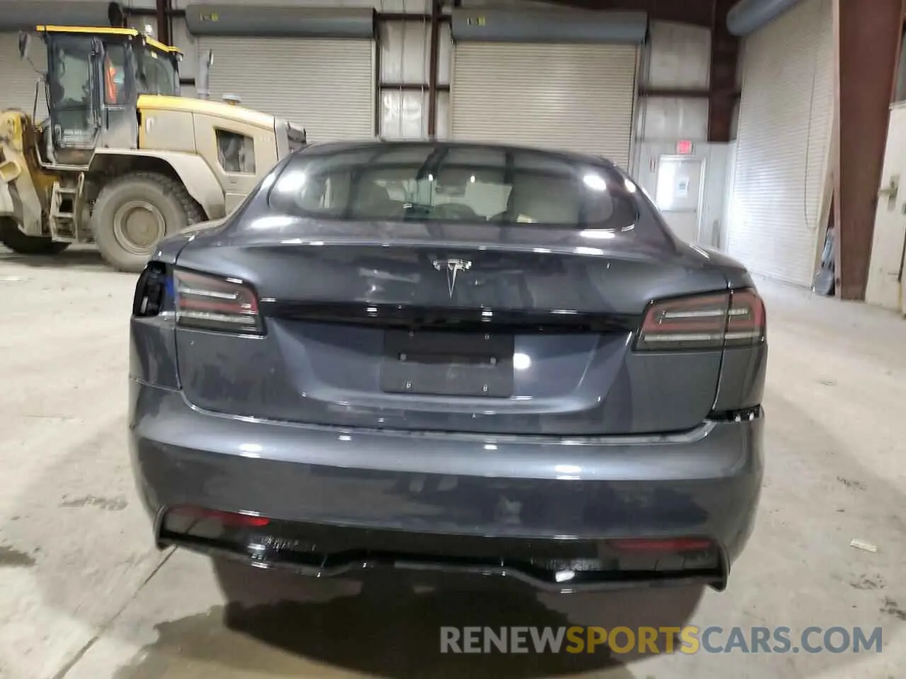 6 fotografías del automóvil dañado 5YJSA1E5XNF491752 TESLA MODEL S 2022