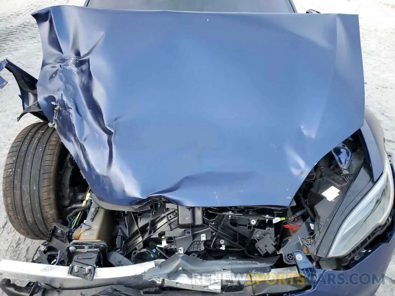 11 fotografías del automóvil dañado 5YJSA1E61NF479532 TESLA MODEL S 2022