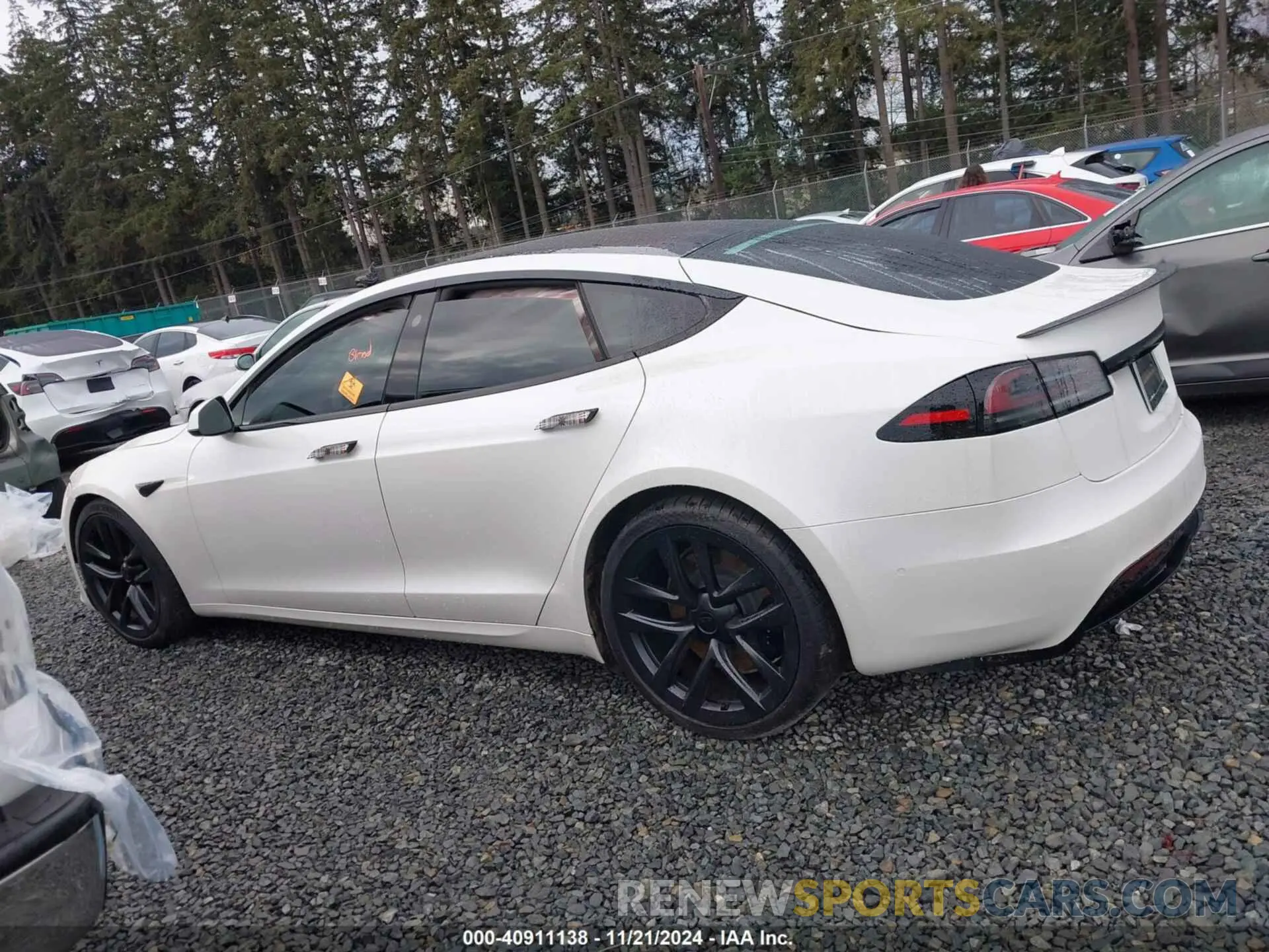 13 fotografías del automóvil dañado 5YJSA1E62NF479443 TESLA MODEL S 2022