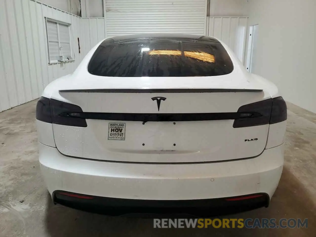6 fotografías del automóvil dañado 5YJSA1E64NF461798 TESLA MODEL S 2022