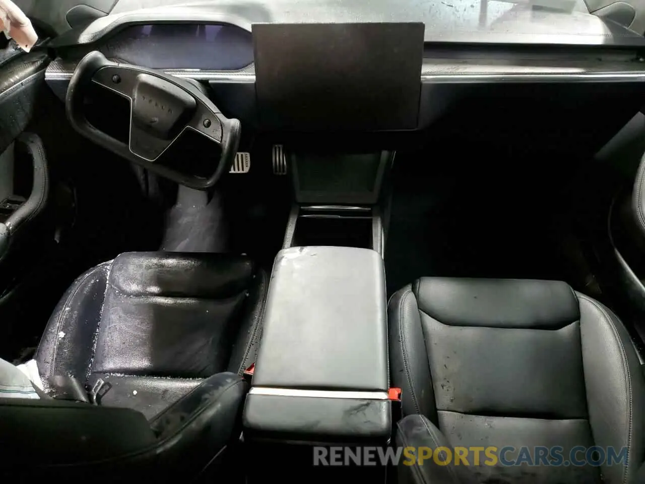8 fotografías del automóvil dañado 5YJSA1E64NF466001 TESLA MODEL S 2022