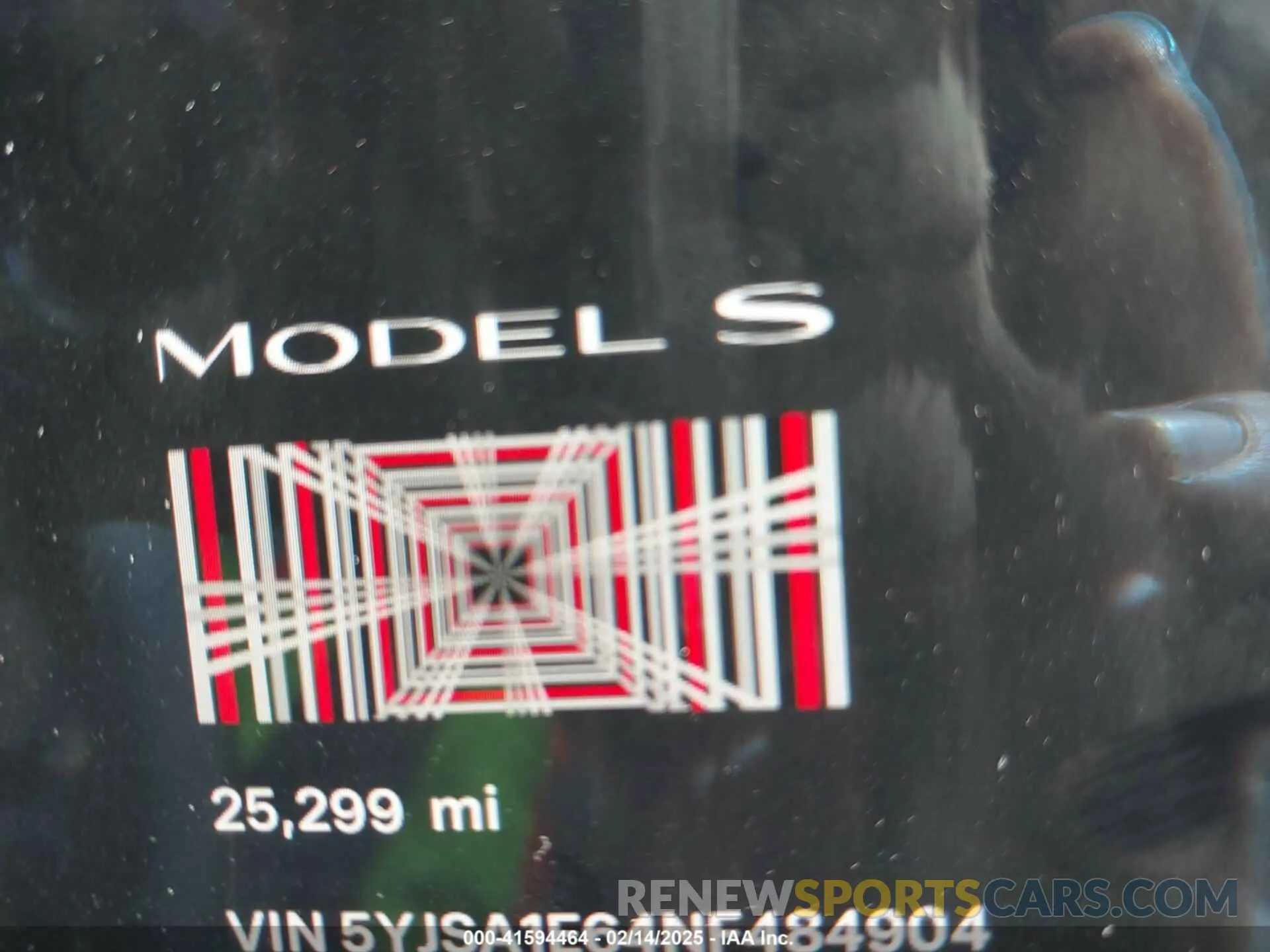 14 fotografías del automóvil dañado 5YJSA1E64NF484904 TESLA MODEL S 2022
