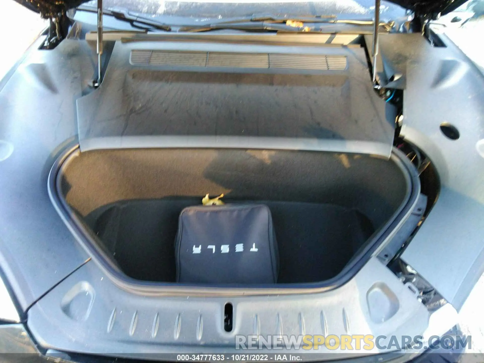 10 fotografías del automóvil dañado 5YJSA1E65NF479159 TESLA MODEL S 2022