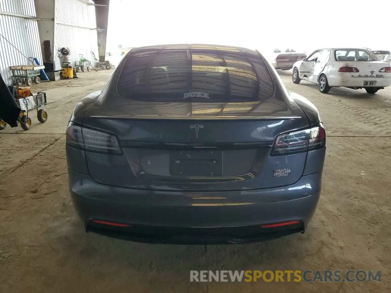 6 fotografías del automóvil dañado 5YJSA1E66NF480112 TESLA MODEL S 2022