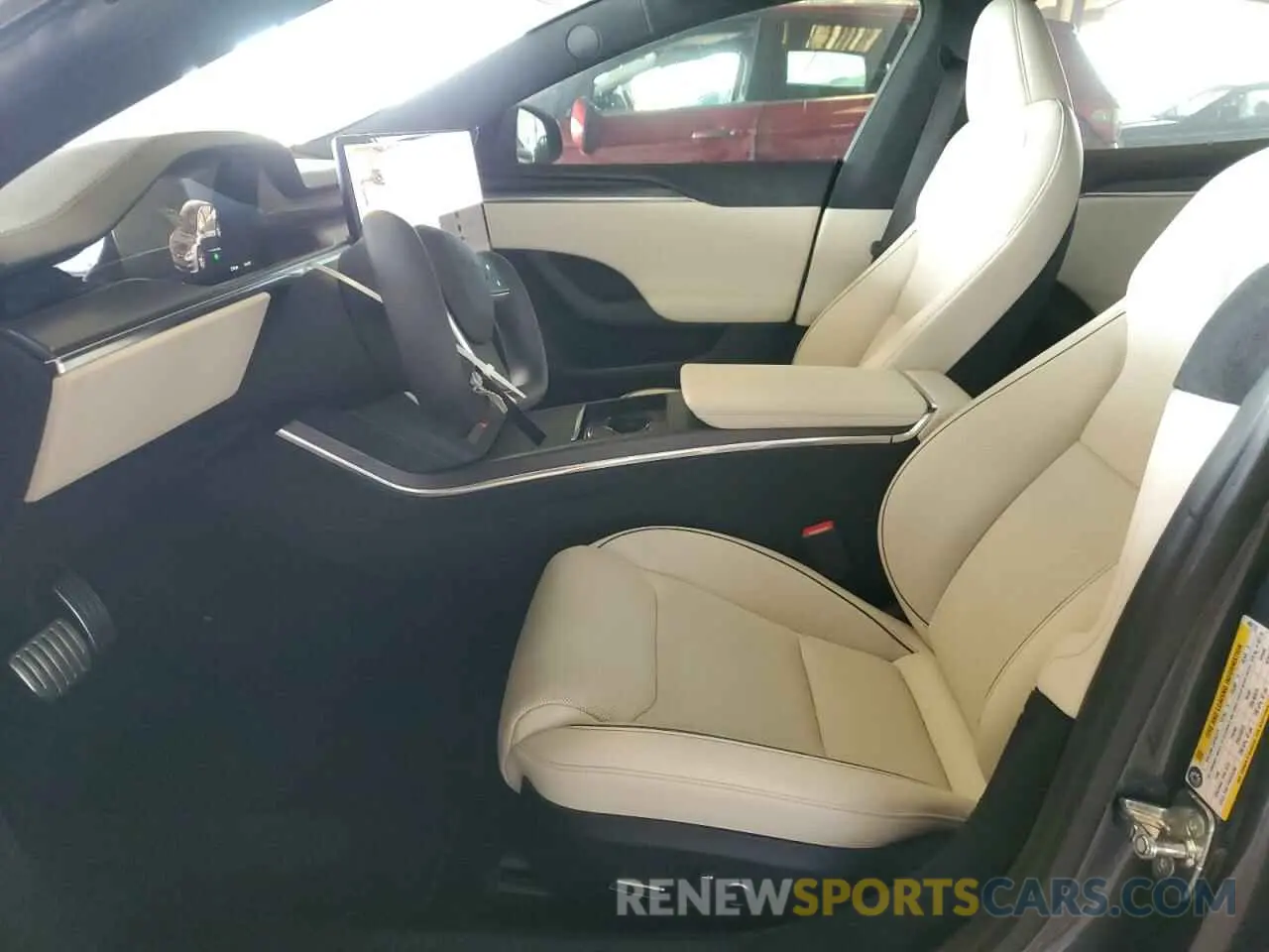 7 fotografías del automóvil dañado 5YJSA1E66NF480112 TESLA MODEL S 2022