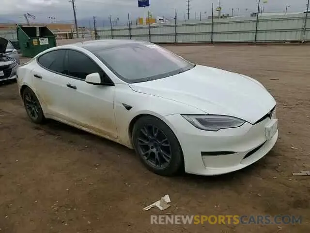 11 fotografías del automóvil dañado 5YJSA1E69NF461067 TESLA MODEL S 2022