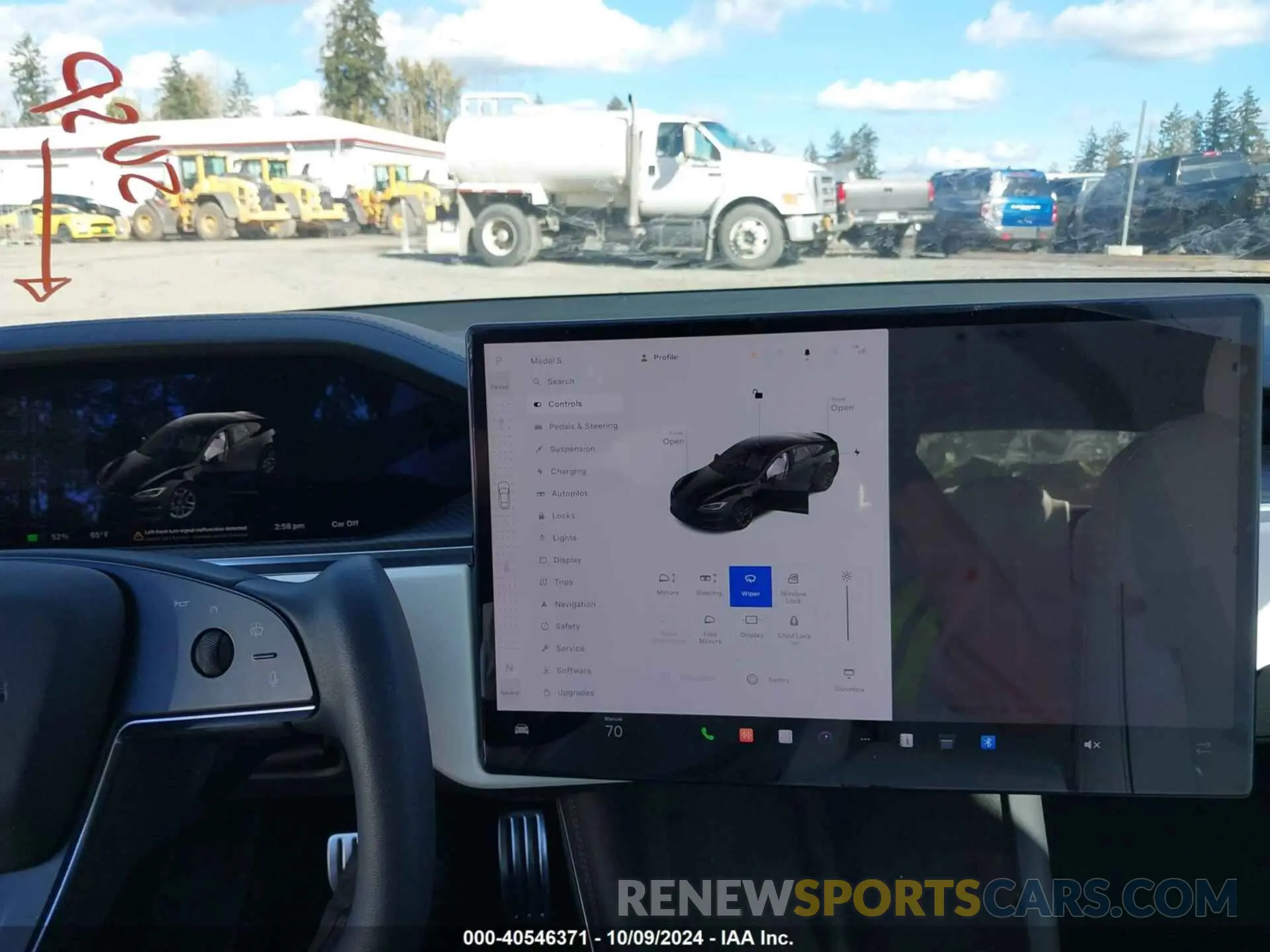 18 fotografías del automóvil dañado 5YJSA1E6XNF496698 TESLA MODEL S 2022